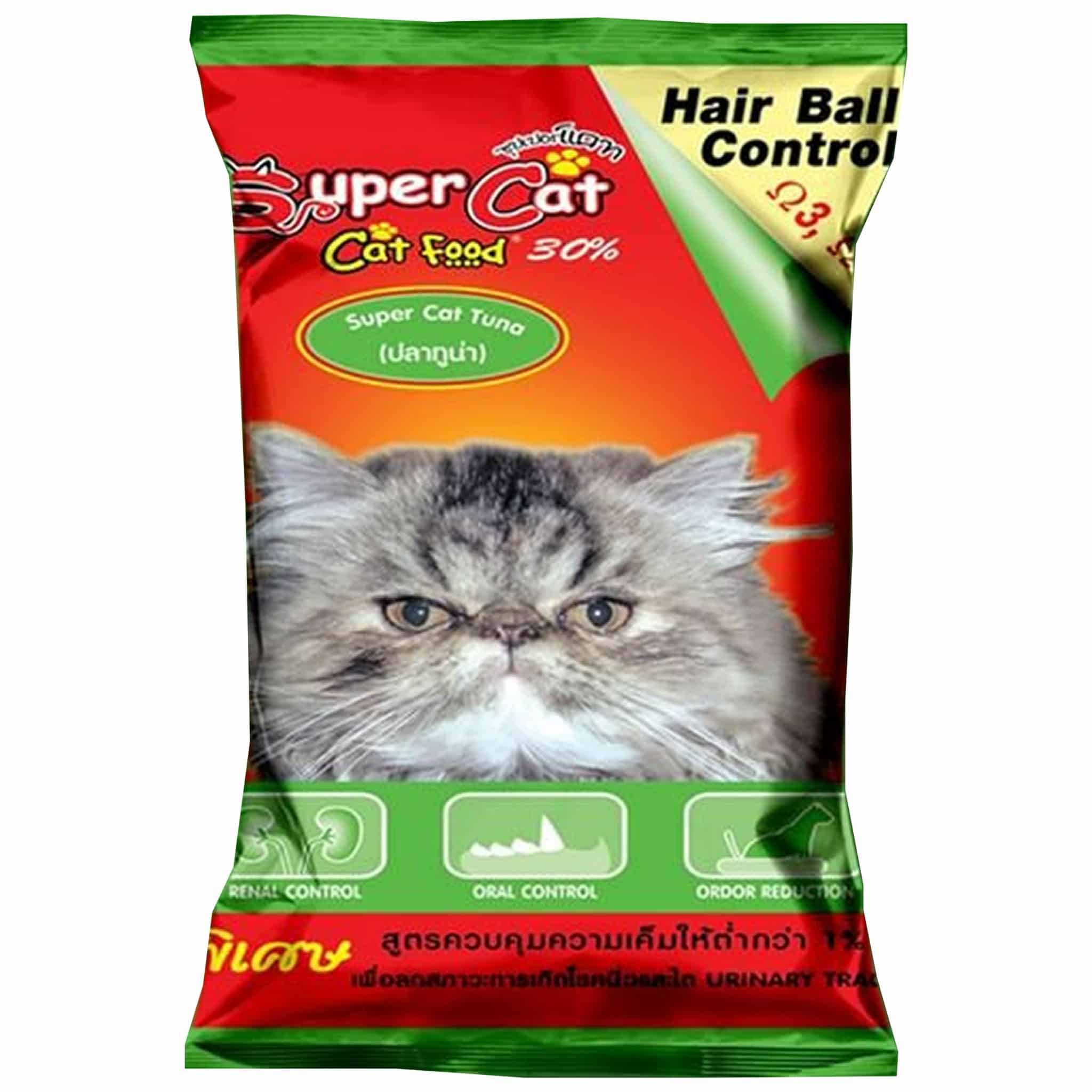Super cat ซุปเปอร์แคท รสปลาทูน่า 1 ก.ก